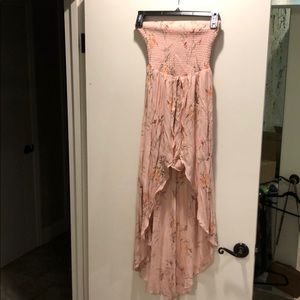 Soft Pink Flower Dress